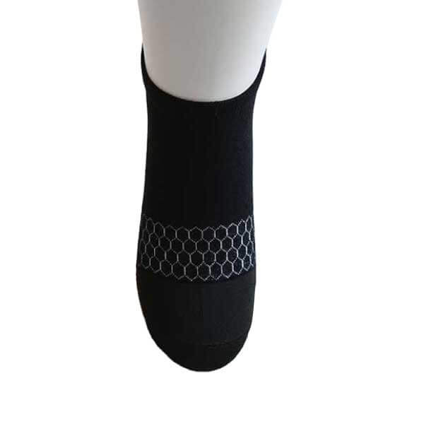 石墨烯襪子推薦︱透氣 輕薄 舒適 船襪 黑色