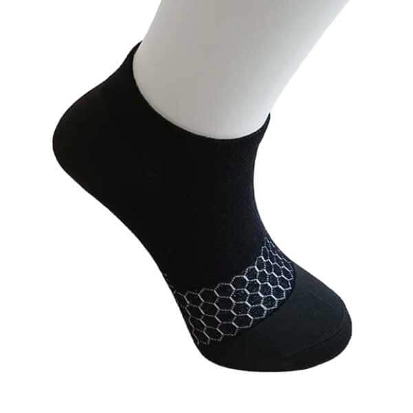 石墨烯襪子推薦︱透氣 輕薄 舒適 船襪 黑色