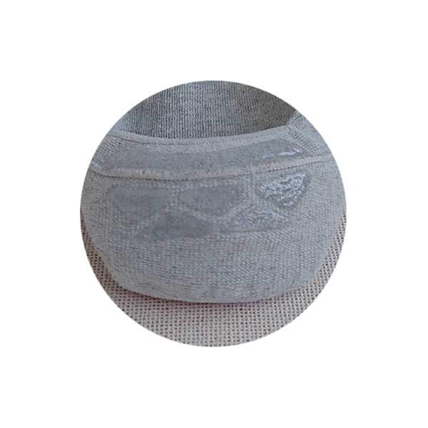 透膚襪︱典雅 精梳棉 柔軟 透氣 吸汗 舒適 隱形襪 灰色