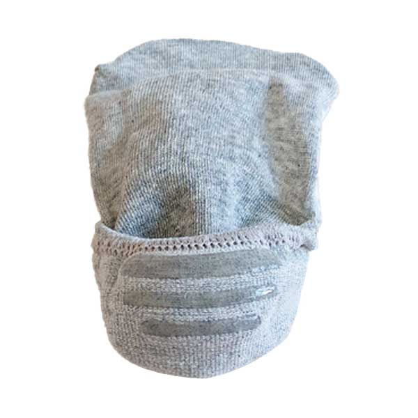 不脫落隱形襪︱小雛菊 精梳棉 純棉 透氣 吸汗 舒適 透膚 水晶襪 灰色